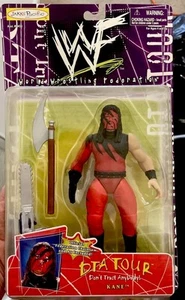 1998 WWF DTA Tour Don't Trust Anybody MOC 6" Kane Wrestling Figure Jakks Pacific - Picture 1 of 1
