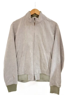 Aquascutum Suede Touch Blouson, Size 38, Faux Leather, GRY, 2262412022-92 - Image 1 of 4