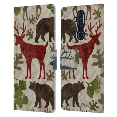 OFFICIAL PAUL BRENT ANIMALS LEATHER BOOK WALLET CASE COVER FOR NOKIA PHONES - Image 1 of 4