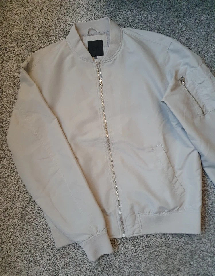 Bomberjacke C & A, Übergangsjacke, grau, Gr. M - Bild 1 von 1