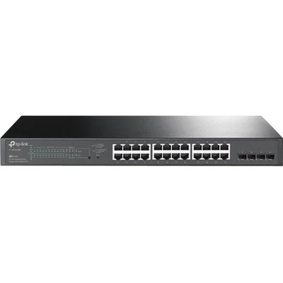 TP-Link TL-SG2428P - JetStream 28-Port Gigabit Smart Switch with 24-Port PoE+ - - Image 1 of 3