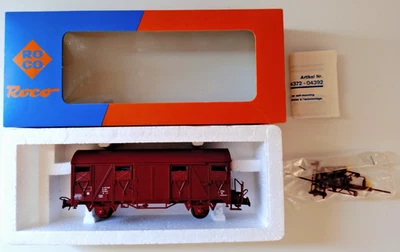 ROCO 4392 B HO Wagon Couvert Primeur SNCF Ep III IV Type GS 1/87 - Photo 1/4