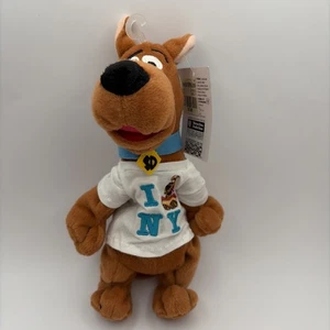 1999 Scooby-Doo I Love NY New York Sitzsack Plüschtier 9 Zoll Warner Bros. Exklusiv - Bild 1 von 20