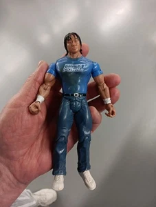 WWE WWF 2003 Jakks Funaki Lucha Libre Figura de Acción Smackdown Camisa Azul - Imagen 1 de 4