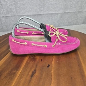 Zapato de barco Sperry Top-Sider sin usar, en caja, cuero rosa para mujer talla 7,5 - Imagen 1 de 14