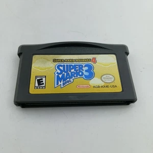 #V)Super Mario Advance 4 Super Mario Bros 3 Nintendo GameBoy Advance SP Gameboy - Foto 1 di 2