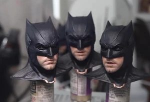 Rare Mille Studio Armor Light Batman Ben Affleck 1/6 Head Sculpt Limit - Picture 1 of 5