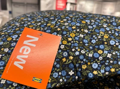 IKEA ROSENTIBAST Full/Queen Comforter & 2 Shams Multicolor Floral 605.778.38-NEW - Image 1 of 4