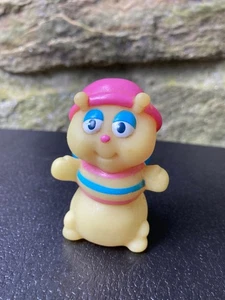 Vintage 1986 Hasbro GLO FRIENDS BUG Finger Puppet BUTTERFLY 3" Gloworm - Picture 1 of 2