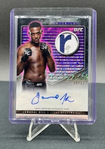 Jamahal Hill 2024 TOPPS MIDNIGHT UFC Autograph Relic /12 - Picture 1 of 2