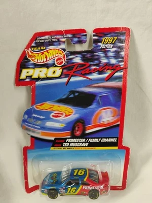Hot Wheels Pro Racing 1997 TED MUSGRAVE #16 Primestar Family Channel 1:64 Car - Image 1 of 4