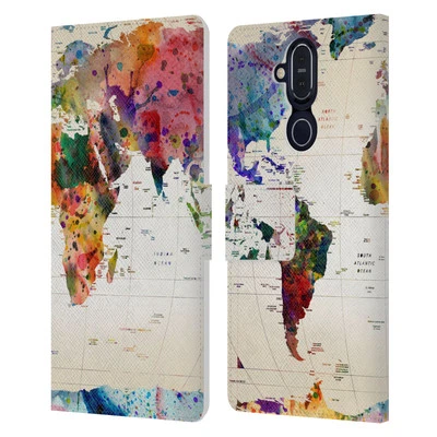 OFFICIAL MARK ASHKENAZI POP CULTURE LEATHER BOOK CASE FOR MICROSOFT NOKIA PHONES - Image 1 of 4