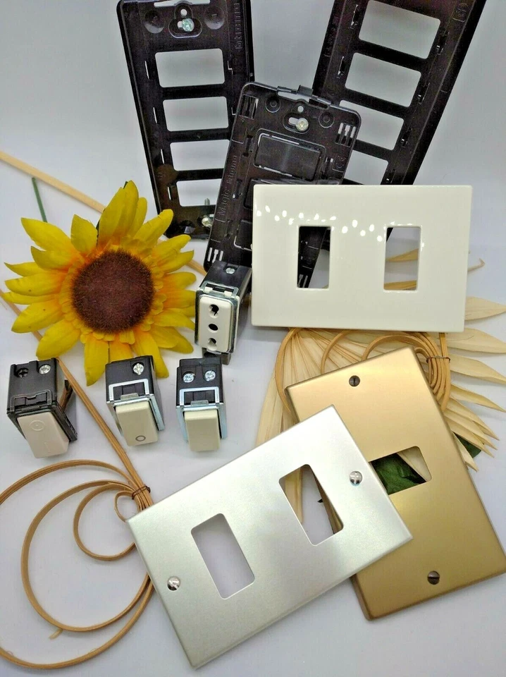 BTICINO MAGIC interruttore presa bivalente TV Placca Placche COMPATIBILI  - Immagine 1 di 1