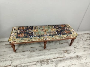 Ottoman bench, Upholstered Bench, Dining Bench, Outdoor Seat, End Of Bed Bench - Picture 1 of 13