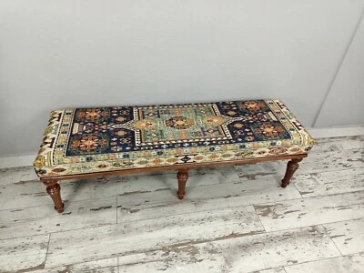Ottoman bench, Upholstered Bench, Dining Bench, Outdoor Seat, End Of Bed Bench - Image 1 of 4