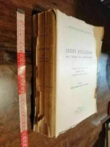 BUCH: LEGES ECCLESIAE POST CODICEM IURIS CANONICI EDITAE. BAND I LEGES ANNIS - Bild 1 von 6