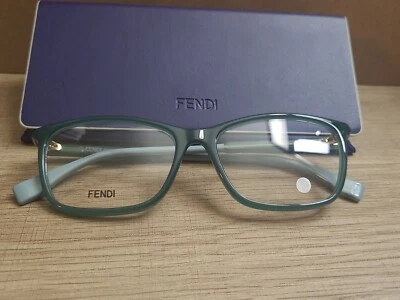 Monturas de gafas Fendi FF0448 1ED verde borde completo 55-16-145 Foto 1 de 4