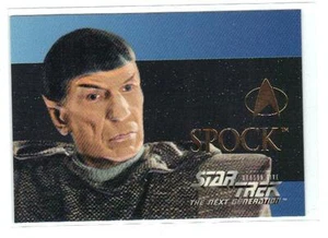 1995 SKYBOX "Star Trek Next Generation" Embossed SPOCK S29 - Picture 1 of 2