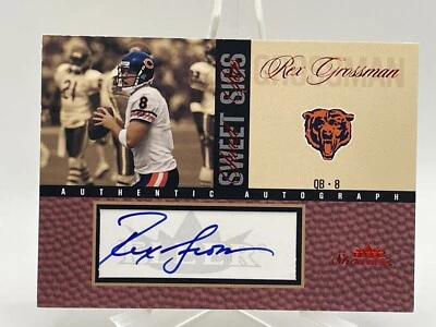 Rex Grossman 2004 Fleer Showcase Sweet Sigs Red Autograph /38 Auto G3 - Image 1 of 2