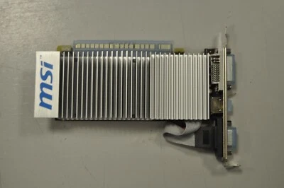 MSI NVIDIA GeForce 210 1GB GDDR3 Graphics Gard n210-md1gd3h/lp - Image 1 of 4