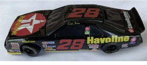 Vintage Ernie Irvan Texaco/Havoline Die Cast Bank Car Rubber Tires/Hood Opens - Picture 1 of 9