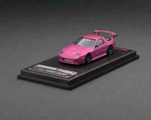 Ignition Model Mazda RX-7 (FC3S) RE Amemiya Matte Purple Metallic Die Cast 1/64 - Foto 1 di 3