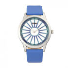 Crayo Elektryczny damski niebieski pasek kwarcowy zegarek CR5005