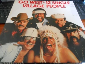 Village People - "Go West (6.38 Disco Mix) / Citizens Of The World" 12" Single - Picture 1 of 4