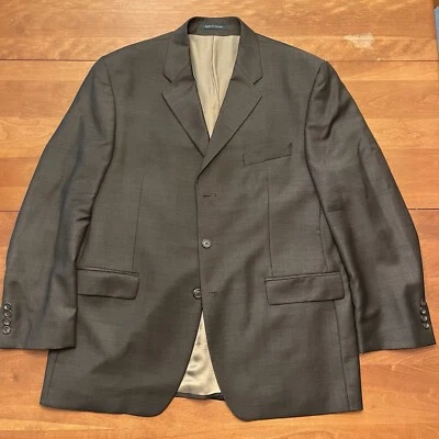 Chaqueta Blazer Lauren Ralph Lauren Hombres 46R Negra Mezcla Lana/Cachemira 3 Botones Foto 1 de 4