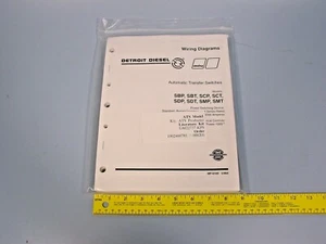 *Detroit Diesel GM22737-KPS Wiring Diagram Manual ATS Model - Picture 1 of 5