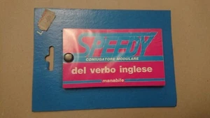 SPEEDY CONIUGATORE MODULARE DEL VERBO INGLESE TASCABILE - Picture 1 of 1