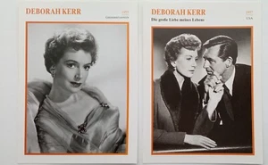 S50 2x  Starfilmkarten - DEBORAH KERR - Bild 1 von 2