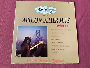 101 Strings Play Million Seller Hits Volume 3 Vinyl 33RPM LP S-5088 (DBH3) - Foto 1 di 3