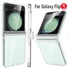 Transparent Case For Samsung Galaxy Z Flip5 Flip4 Flip3 Shockproof Hard Cover