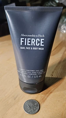 Jabón corporal Abercrombie & Fitch FIERCE 4,2 OZ 125 ML fragancia colonia # I4-2 Foto 1 de 2