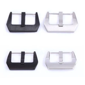 18/20/22/24/26mm Steel Watch Buckle For PAM Polished Brushed PVD Black Silver - Picture 1 of 15