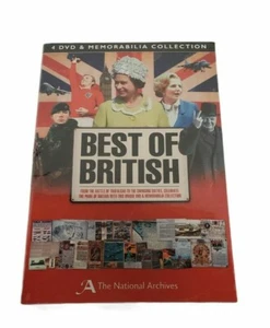BEST OF THE BRITISH  Memorabilia Set (DVD, 2012, 4-Disc Set) NEW, SEALED - Imagen 1 de 2