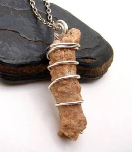 RARE UNUSUAL PRAYER PIPE LIGHTNING STRIKE SARAHA DESERT FULGURITE CRYSTAL #901 - Picture 1 of 2