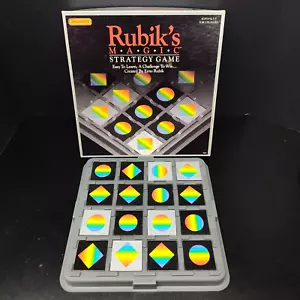 Rubik's Magic Strategy Board Game - 1987 Matchbox Vintage 80's - complete - Picture 1 of 4