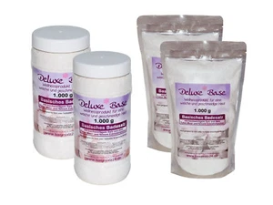 4 kg Basisches Badesalz Deluxe*Base mit Edelsteinpulver für Vollbad & Fußbad - Bild 1 von 3