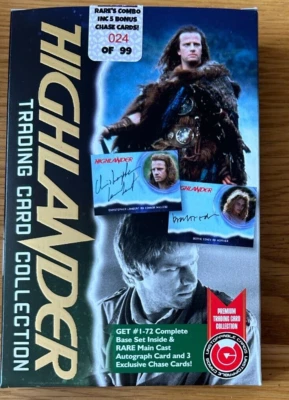 HIGHLANDER ERWEITERUNGSSET COMBO BOX 54 KARTEN ORIGINAL BASIS SET & 18 KARTEN ERWEITERUNG - Bild 1 von 4