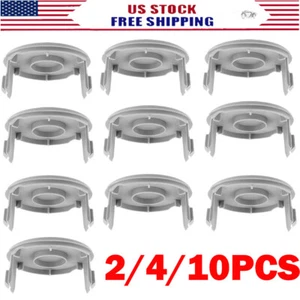 2/4/10x Gray Grass Eater Spool Cap Cover For Hyper Tough Trimmer HT19-401-003-06 - Picture 1 of 9