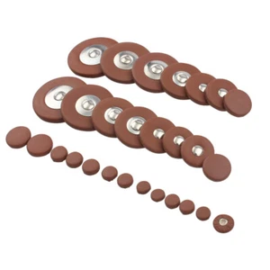 28pcs Soprano Saxophone Pad Soprano Sax Leather Pads Replacement Accessory Y6I0 - Picture 1 of 10