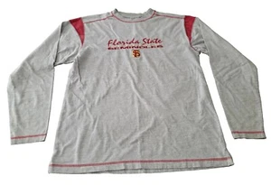 Florida State Seminoles Hoodie Pullover Garnet Gold Gray LS Pro Edge Size M NWOT - Picture 1 of 8