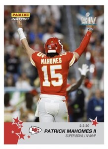 PATRICK MAHOMES Lot: 1/746 MVP SB & 1/233 Playoffs SP Instant Panini 2020🔥✅
