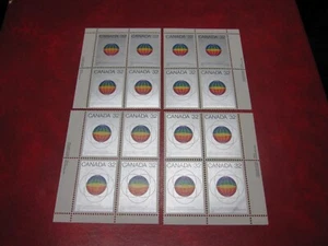 CANADA Unitrade#976 32c UNITED NATIONS WORLD COMMUNICATIONS SET OF 4 INSCRIPT.NH - Picture 1 of 2