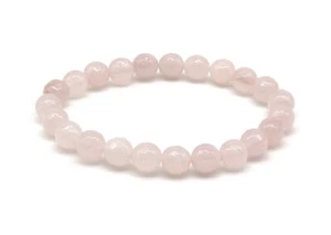 Bracciale elastico in Quarzo Rosa - Foto 1 di 1