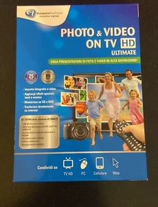 SOFTWARE AVANQUEST PHOTO AND VIDEO ON TV HD ULTIMATE BOX IN ITALIANO nuovo - Imagen 1 de 2