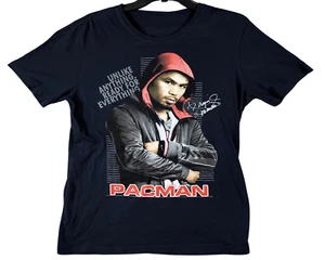 Camisa De Colección Manny Pacquiao Lista para Todo Rara Negra Pacman Boxeo Leer - Imagen 1 de 7