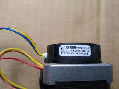 US Digital Optical Encoder E7P-200-197-S-H-D-B Stepper Motor - Image 1 of 4